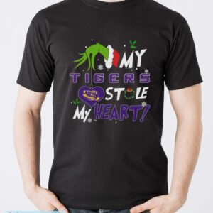 My LSU Tigers Stole My Heart Shirt Sweatshirt Hoodie - Men T-Shirt