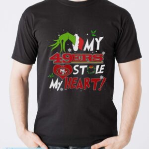 My San Francisco 49ers Stole My Heart Shirt Sweatshirt Hoodie - Men T-Shirt