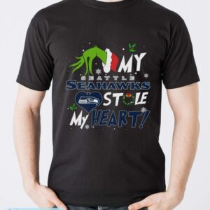 My Seattle Seahawks Stole My Heart Shirt Sweatshirt Hoodie - Men T-Shirt