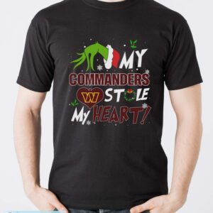 My Washington Commanders Stole My Heart Shirt Sweatshirt Hoodie - Men T-Shirt