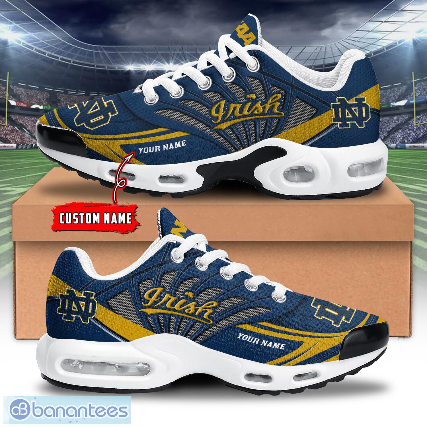 notre dame fighting irish air cushion sports shoes tn sneakers custom name limited image NOTRE DAME FIGHTING IRISH Air Cushion Sports Shoes TN Sneakers Custom Name Limited Product Photo 1