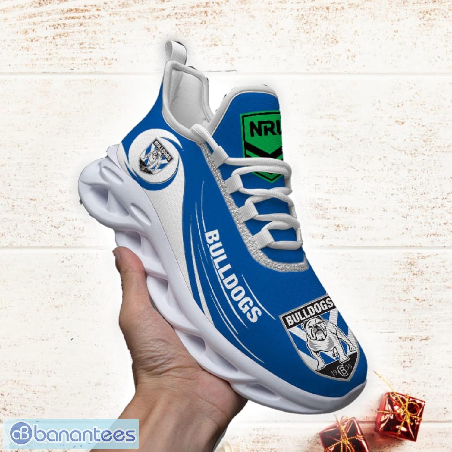 nrl canterbury bankstown bulldogs max soul shoes sport sneakers for men and women gift image NRL Canterbury Bankstown Bulldogs Max Soul Shoes Sport Sneakers For Men And Women Gift Product Photo 1