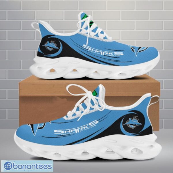 NRL Cronulla Sharks Max Soul Shoes Sport Sneakers For Men And Women Gift Product Photo 2