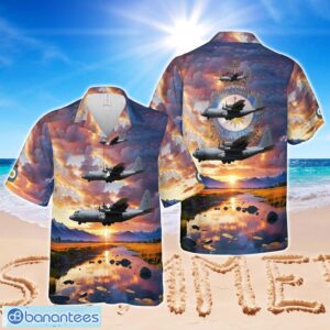 Royal New Zealand Air Force (RNZAF) Lockheed C-130H Hercules CN 4054 Hawaiian Shirt Aloha Beach Shirt Product Photo 1