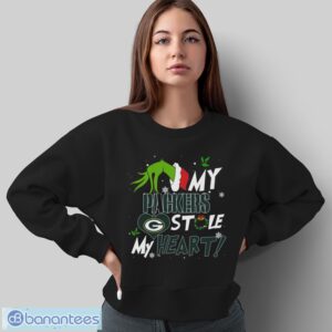 My Green Bay Packers Stole My Heart Shirt Sweatshirt Hoodie - Sweatshirt