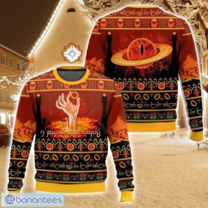 I’ll be back, Lord of the ring Ugly Christmas Sweater Christmas Gift For Family Holiday Gift Product Photo 1