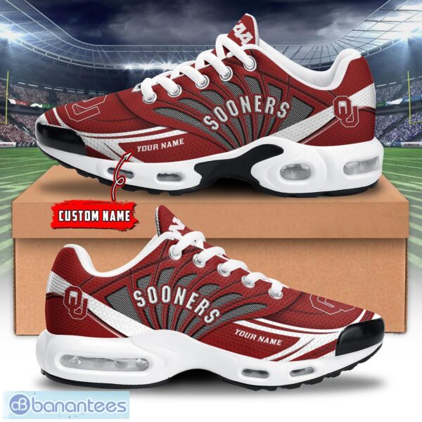 Oklahoma Sooners Air Cushion Sports Shoes TN Sneakers Custom Name Limited Product Photo 1