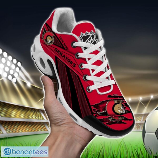 Ottawa Senators Air Cushion Sports Shoes Custom Name Gift TN Shoes Sneakers For Fans Men Women Shoes Product Photo 1