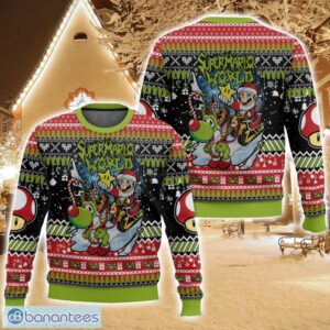 Super Mario World Christmas Ugly Christmas Sweater For Men And Women Christmas Holiday Gift Family Gift Product Photo 1