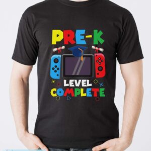 Pre-K Level Complete Gamer Class Of 2024 PreK Graduation Shirt - Men T-Shirt