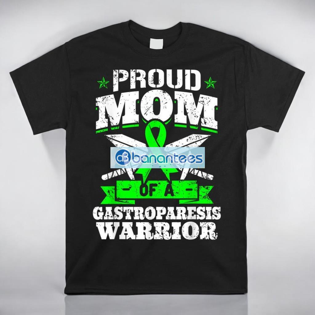proud mom of a gastroparesis warrior awareness ribbon mother shirt image Proud Mom Of A Gastroparesis Warrior Awareness Ribbon Mother Shirt Product Photo 1