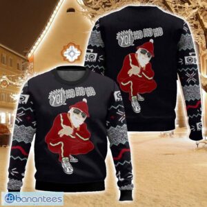 Hip hop Santa Christmas Ugly Christmas Sweater Christmas Gift For Family Holiday Gift Product Photo 1