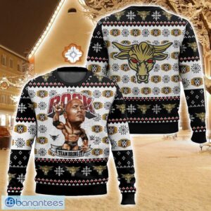 Team Bring It The Rock WWE Ugly Christmas Sweater Christmas Gift For Family Holiday Gift Product Photo 1