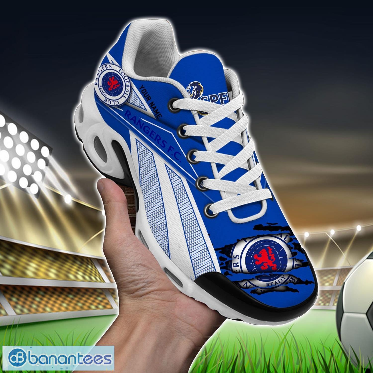 rangers fc air cushion sports shoes custom name gift tn shoes sneakers for fans men women team shoes image Rangers F.C. Air Cushion Sports Shoes Custom Name Gift TN Shoes Sneakers For Fans Men Women Team Shoes Product Photo 1
