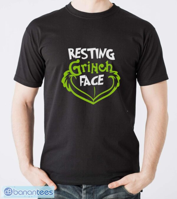 Resting Grinch Face Shirt, Merry Grinchmas T-Shirt, Grinch Christmas Shirt - Men T-Shirt