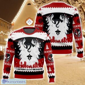 Venom x Spiderman Last Dance Ugly Christmas Sweater Christmas Gift For Family Holiday Gift Product Photo 1