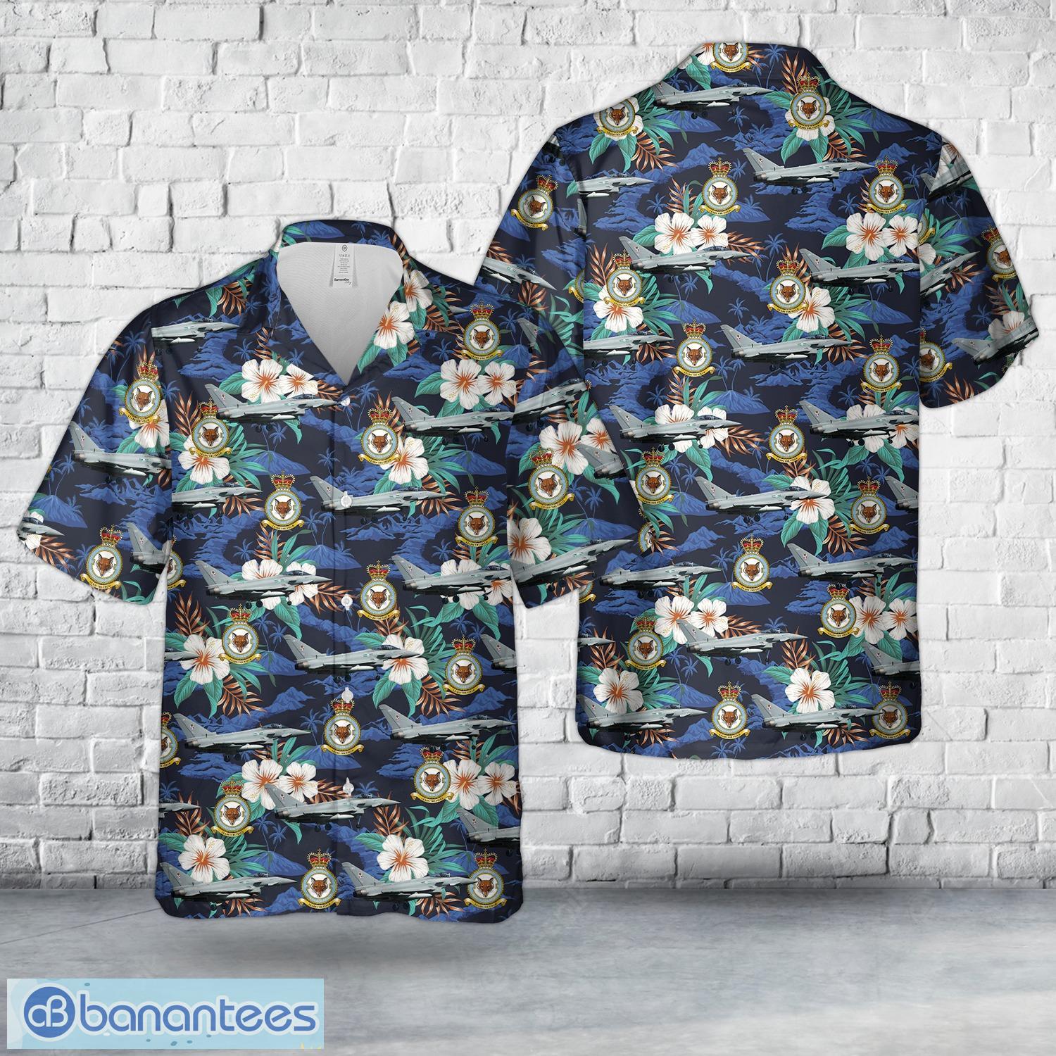 royal air force typhoon fgr4 zk361 of no 12 squadron hawaiian shirt aloha beach shirt image Royal Air Force Typhoon FGR4 ZK361 Of No. 12 Squadron Hawaiian Shirt Aloha Beach Shirt Product Photo 1