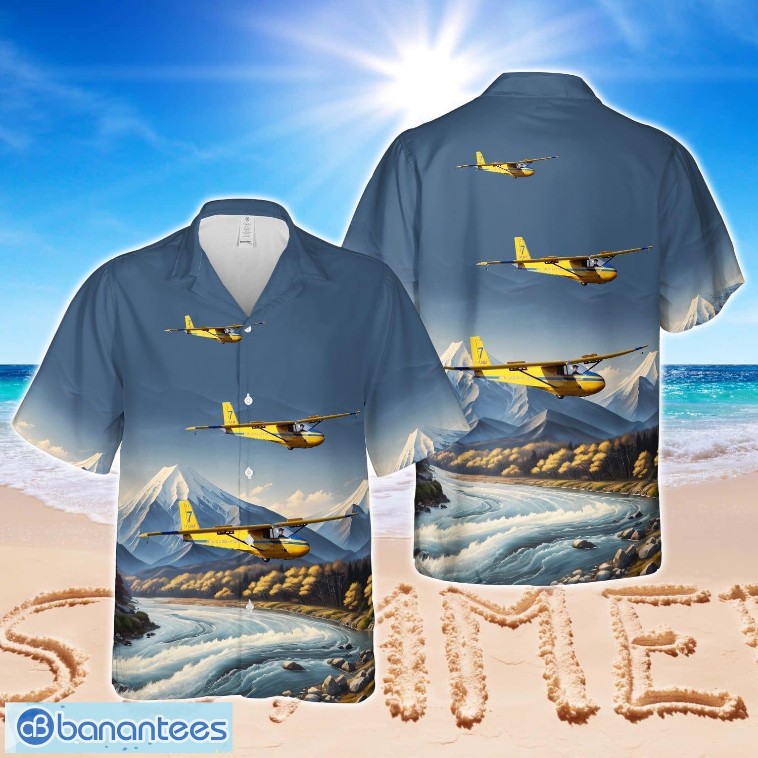royal canadian air cadets schweizer sgs 2 33a hawaiian shirt aloha beach shirt image Royal Canadian Air Cadets Schweizer SGS 2-33A Hawaiian Shirt Aloha Beach Shirt Product Photo 1