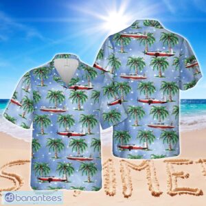 US Navy T-6 Texan II Christmas Hawaiian Shirt Beach Summer Shirt Product Photo 1