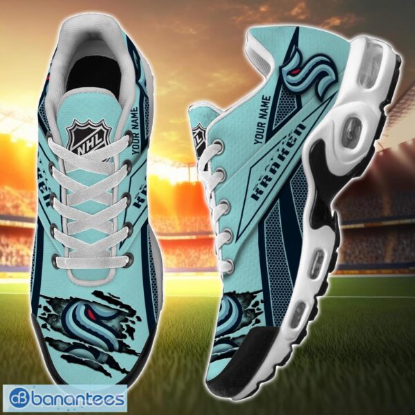 Seattle Kraken Air Cushion Sports Shoes Custom Name Gift TN Shoes Sneakers For Fans Men Women Team Shoes Product Photo 2