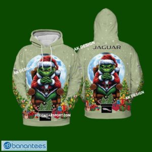 Jaguar Car Racing King Grinch Christams 3D Hoodie, 3D T-Shirt, 3D Sweater Gift For Men And Women - Jaguar Car Racing King Grinch Christams 3D Hoodie Photo 1
