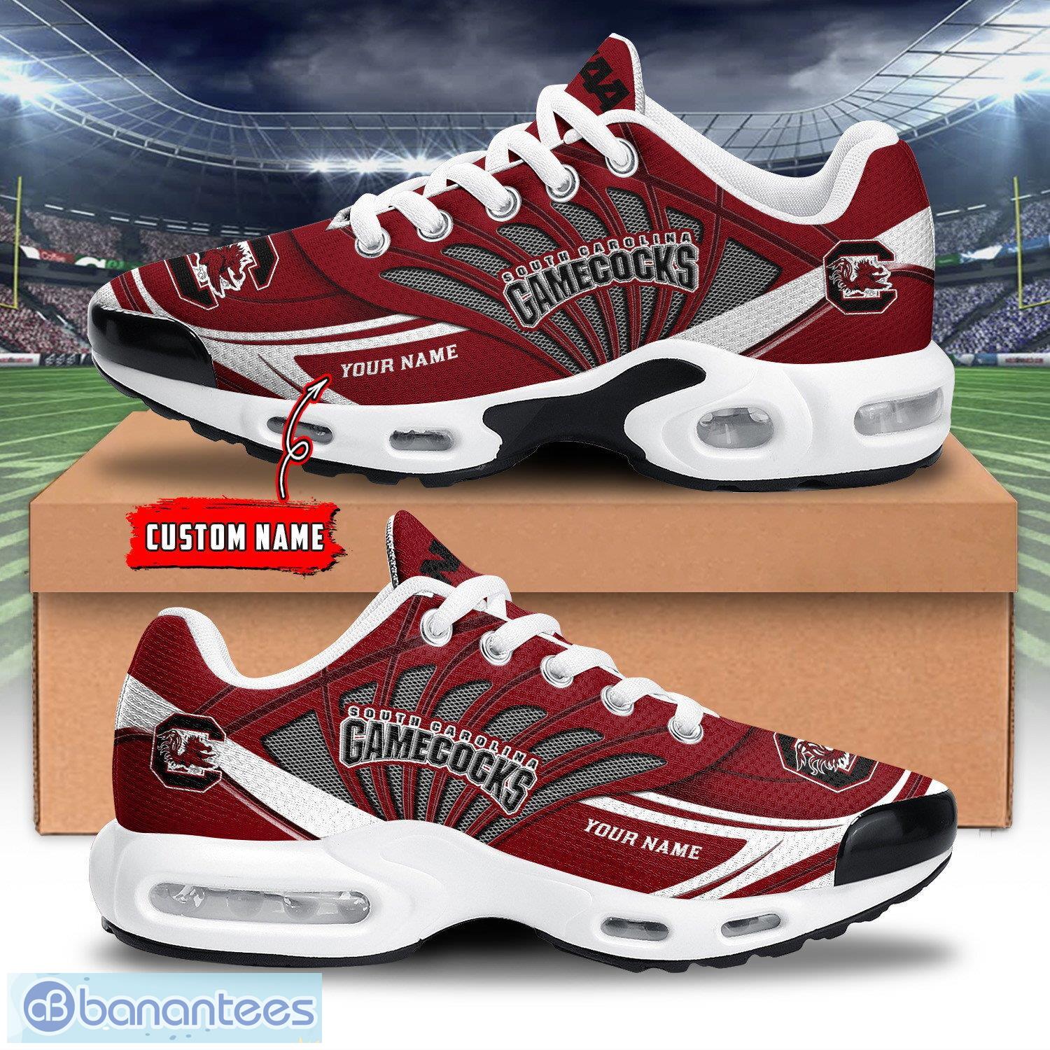 south carolina gamecocks air cushion sports shoes tn sneakers custom name limited image South Carolina Gamecocks Air Cushion Sports Shoes TN Sneakers Custom Name Limited Product Photo 1