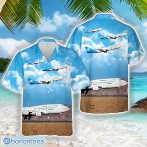 Boeing 747-446 - General Electric Hawaiian Shirt Beach Shirt Product Photo 1