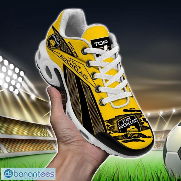 Stade Rochelais Air Cushion Sports Shoes Custom Name Gift TN Shoes Sneakers For Fans Men Women Team Shoes Product Photo 1