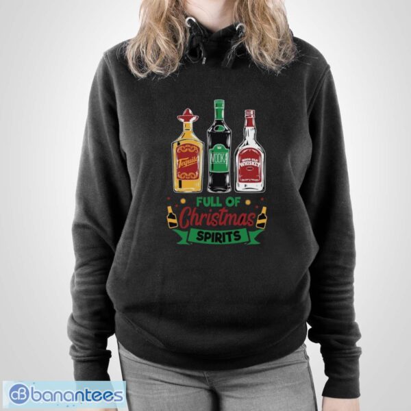 Tequila Vodka Whiskey T-Shirt, Funny Christmas Shirt, Christmas Shirts - Unisex Pullover Hoodie