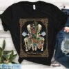 The Plant Lover Tarot Card Skeleton Skull Flowers Plants Product Photo 1