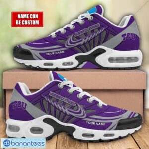 TCU Horned Frogs TN Shoes Air Cushion Sports Shoes Custom Name Gift Ideas Product Photo 1