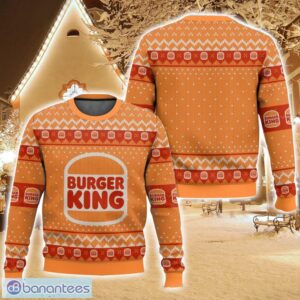 Burger King Ugly Christmas Sweater For Men And Women Christmas Holiday Gift Family Gift Product Photo 1