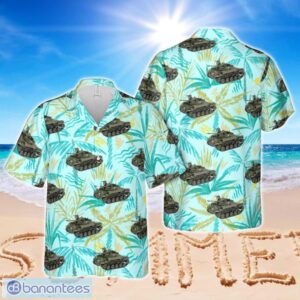 US Army Self Propelled A.A. Gun M42 Duster Hawaiian Shirt Beach Summer Shirt Product Photo 1