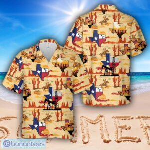 Texas Oilfield Hawaiian Shirt Aloha Beach Shirt Product Photo 1