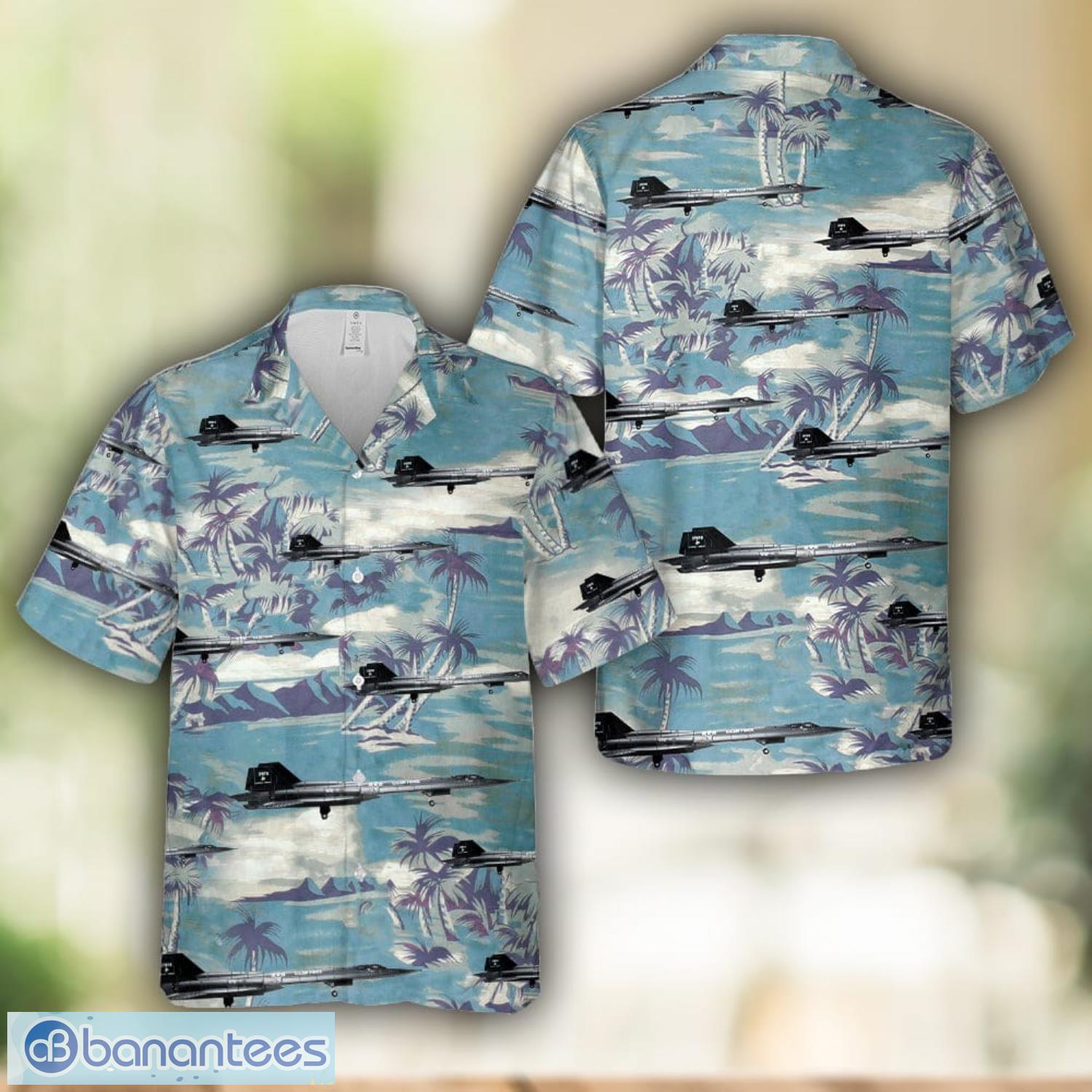 us air force 9th srw charlies problem lockheed sr 71a blackbird hawaiian shirt beach shirt image US Air Force 9th SRW Charlie´s Problem, Lockheed SR-71A Blackbird Hawaiian Shirt Beach Shirt Product Photo 1