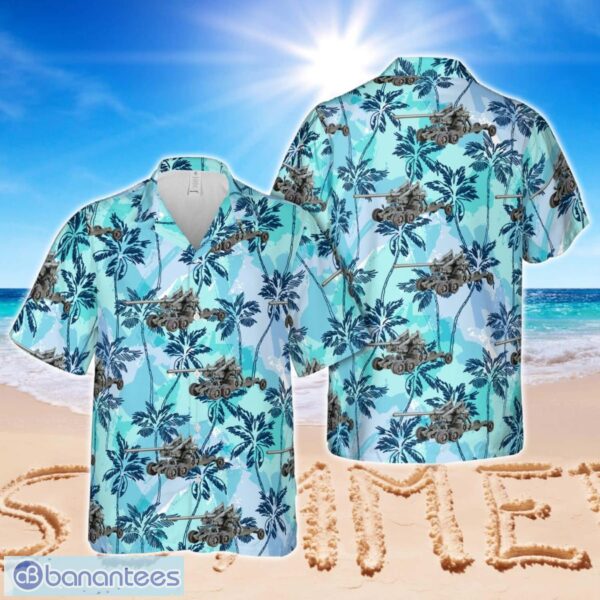 US Army M2 155mm Long Tom Artillery GUN Hawaiian Shirt Beach Summer Shirt Product Photo 1