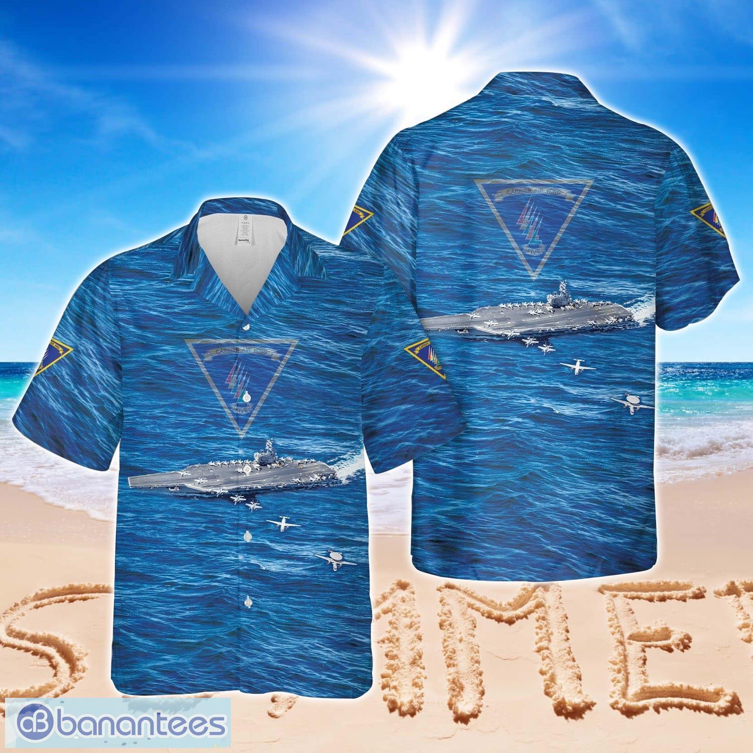 us navy carrier air wing five cvw 5 aircraft flying over the uss ronald reagan cvn 76 hawaiian shirt aloha beach shirt image US Navy Carrier Air Wing Five (CVW-5) Aircraft Flying Over The USS Ronald Reagan (CVN-76) Hawaiian Shirt Aloha Beach Shirt Product Photo 1