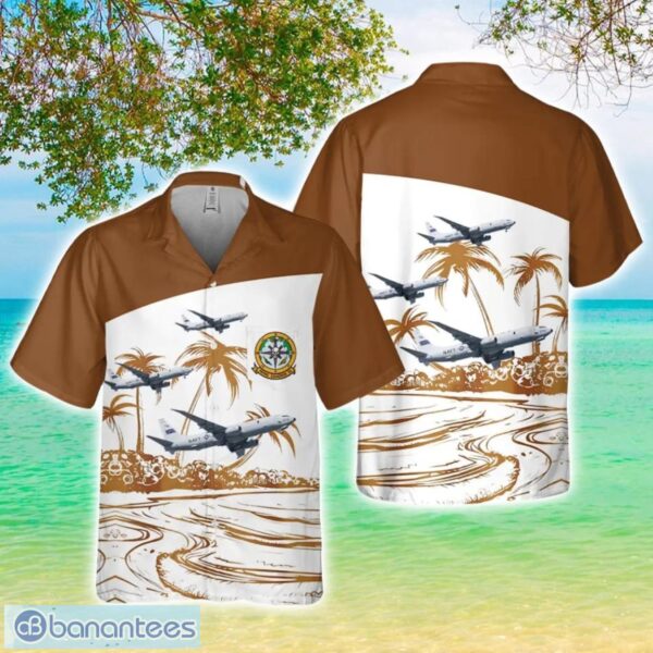 US Navy VP-26 Tridents P-8A Pocket Hawaiian Shirt Product Photo 1