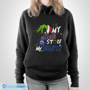 My New York Mets Stole My Heart Shirt Sweatshirt Hoodie - Unisex Pullover Hoodie