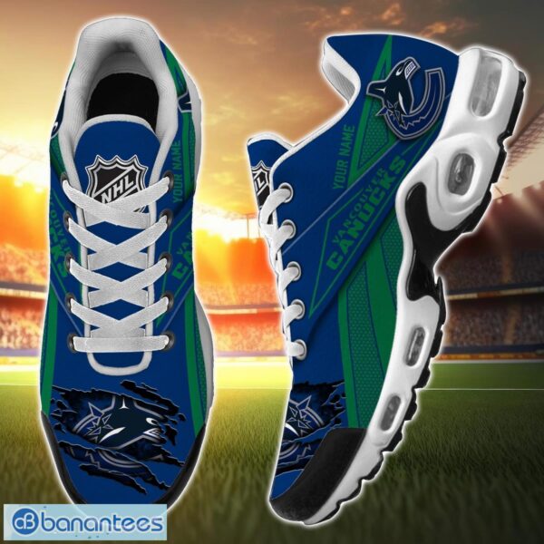 Vancouver Canucks Air Cushion Sports Shoes Custom Name Gift TN Shoes Sneakers For Fans Men Women Team Shoes Product Photo 2