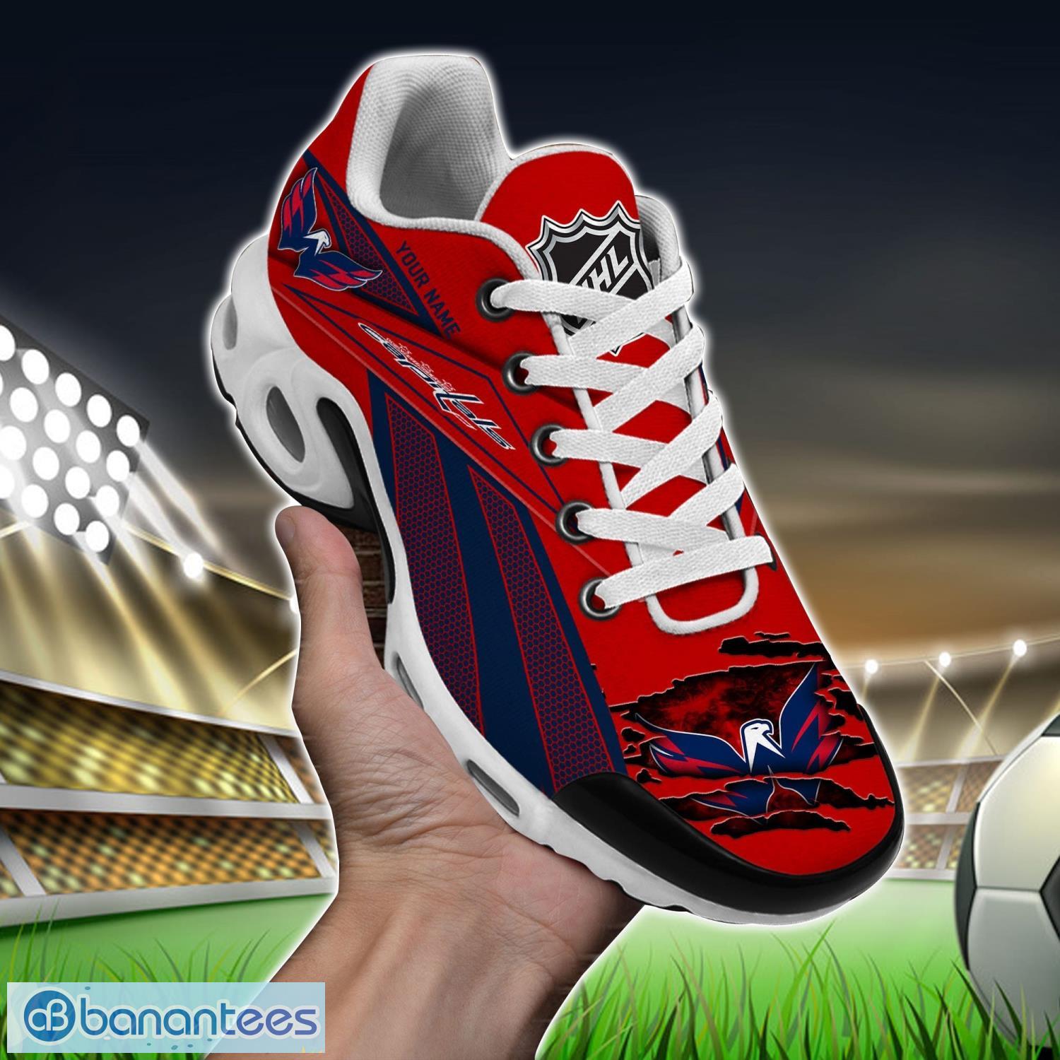 washington capitals air cushion sports shoes custom name gift tn shoes sneakers for fans men women team shoes image Washington Capitals Air Cushion Sports Shoes Custom Name Gift TN Shoes Sneakers For Fans Men Women Team Shoes Product Photo 1