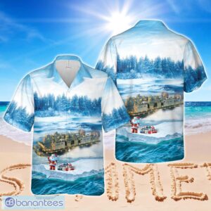US Navy Landing Craft Air Cushion LCAC-30 Christmas Hawaiian Shirt Aloha Beach Shirt Product Photo 1