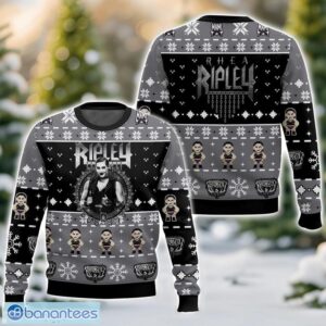 Rhea Ripley AOP Ugly Christmas Sweater Gift For Family Chrismas Gift Product Photo 1