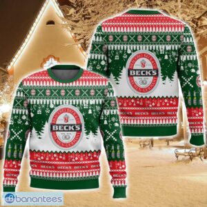 Beck’s German Beer Ugly Christmas Sweater For Men And Women Christmas Holiday Gift Family Gift Product Photo 1