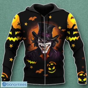 Joker Happy Halloween Pumpkin Hoodie & Zip 3D Hoodie Impressive Gift Product Photo 1