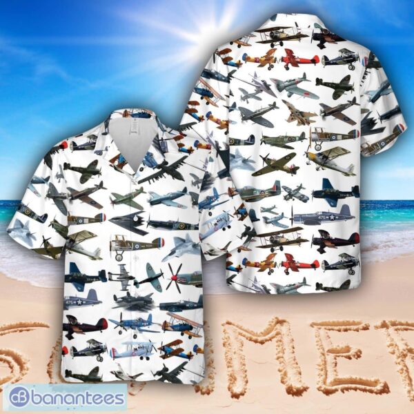 Aircraft Planes Hawaiian Shirt Product Photo 1