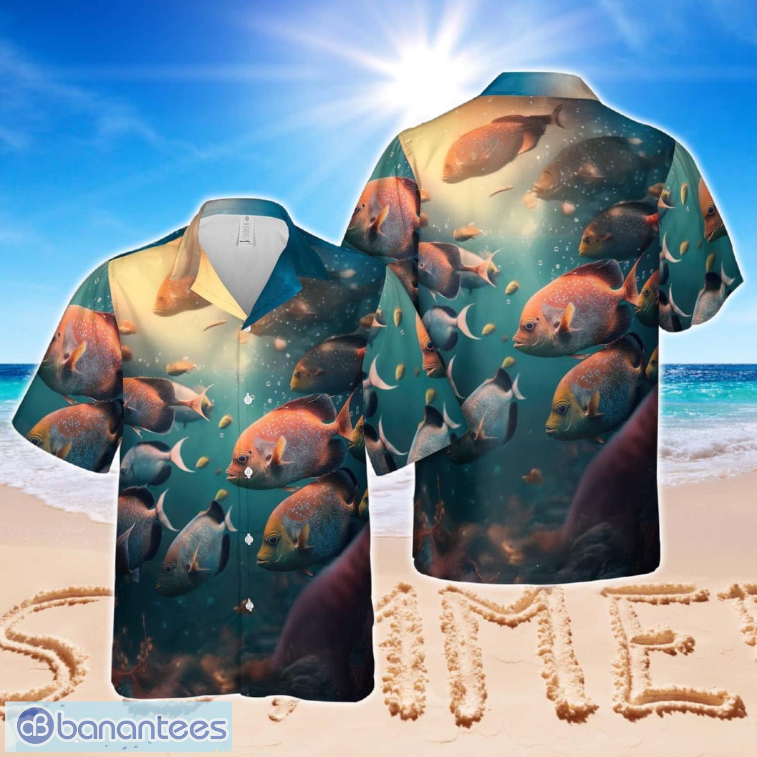 opah fish underwater hawaiian shirt image Opah Fish Underwater Hawaiian Shirt Product Photo 1