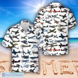 Aircraft Planes Hawaiian Shirt Product Photo 1
