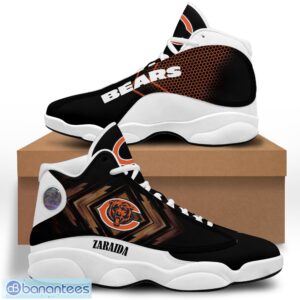 Chicago Bears Football Team Custom Name Air Jordan 13 Product Photo 2
