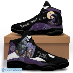 Jack Skellington and Sally Air Jordan 13 Sneakers Best Gift For Men And Women Product Photo 2